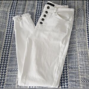 Kancan White High Rise Skinny!